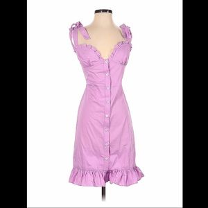 leRumi dress with adjustable tie straps and smocked back